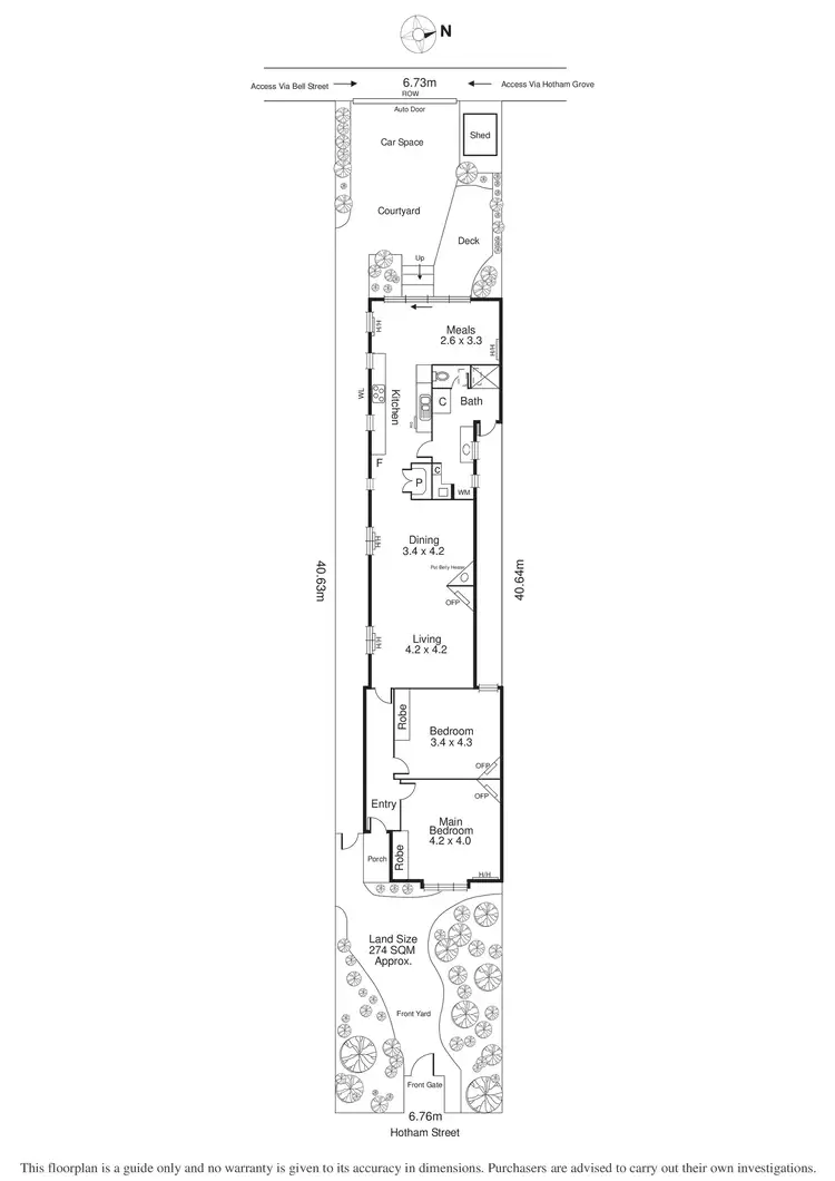 Floorplan of Homely house listing, 237 Hotham Street, Ripponlea VIC 3185