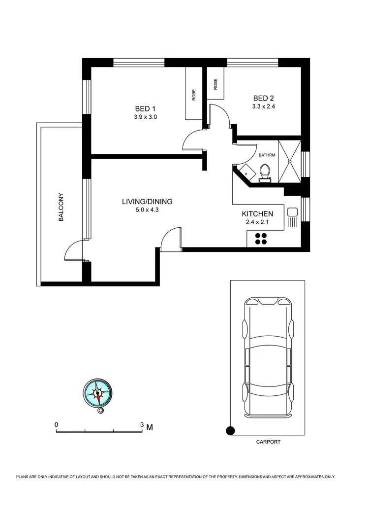 Floorplan of Homely unit listing, 11/6 Campbell Parade, Manly Vale NSW 2093