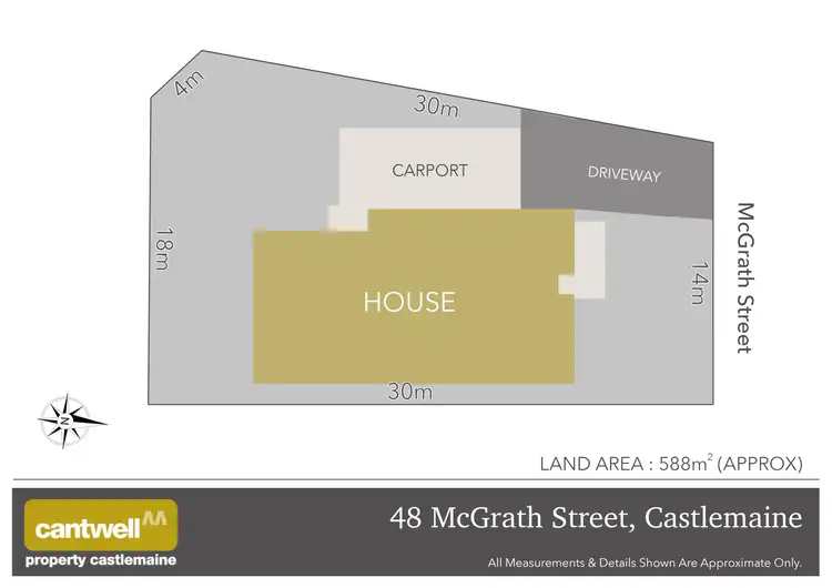 Floorplan of Homely house listing, 48 McGrath Street, Castlemaine VIC 3450