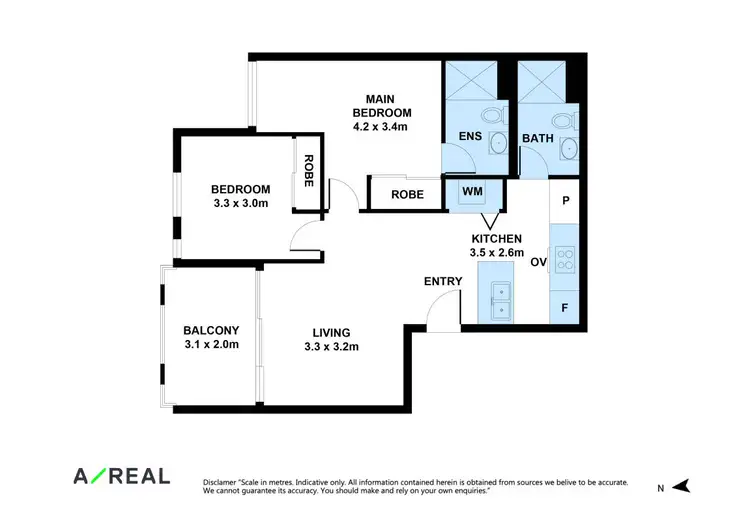Floorplan of Homely apartment listing, 912/3 Young Street, Box Hill VIC 3128
