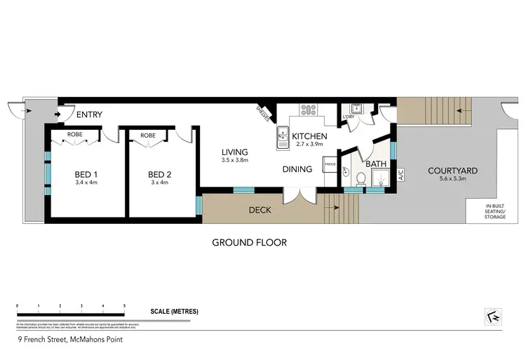 Floorplan of Homely house listing, 9 French Street, Mcmahons Point NSW 2060