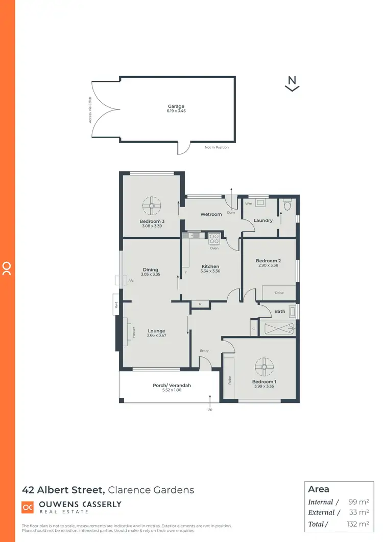 Floorplan of Homely house listing, 42 Albert Street, Clarence Gardens SA 5039