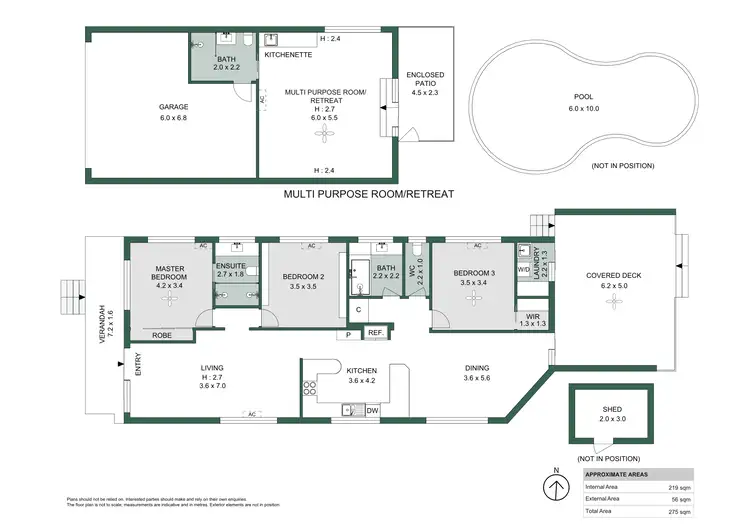 Floorplan of Homely house listing, 42 Kingstown Avenue, Boondall QLD 4034