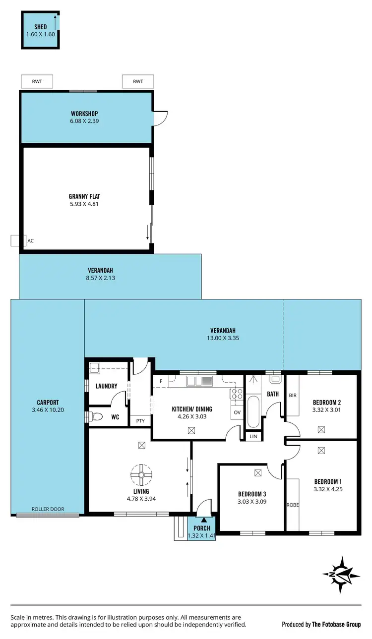 Floorplan of Homely house listing, 6 Kelsey Avenue, Mitchell Park SA 5043