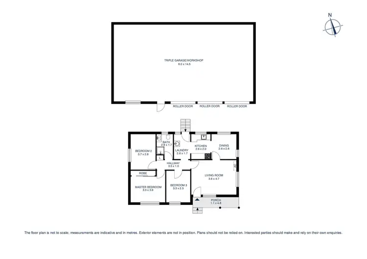 Floorplan of Homely house listing, 17 Hayes Road, Seven Hills NSW 2147