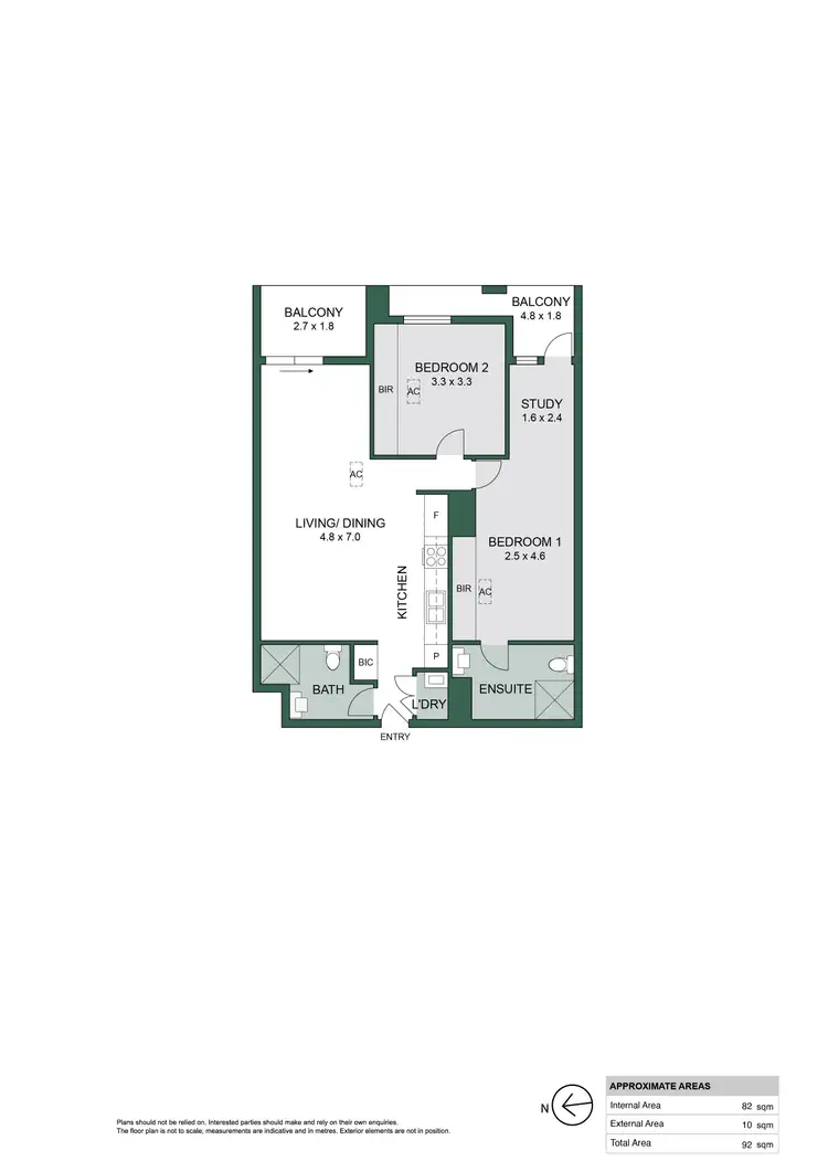 Floorplan of Homely apartment listing, 1102/160 Grote Street, Adelaide SA 5000