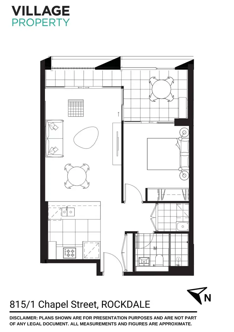 Floorplan of Homely apartment listing, 815/1 Chapel Lane, Rockdale NSW 2216