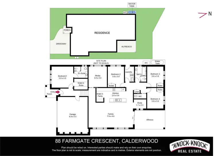 Floorplan of Homely house listing, 88 Farmgate Crescent, Calderwood NSW 2527