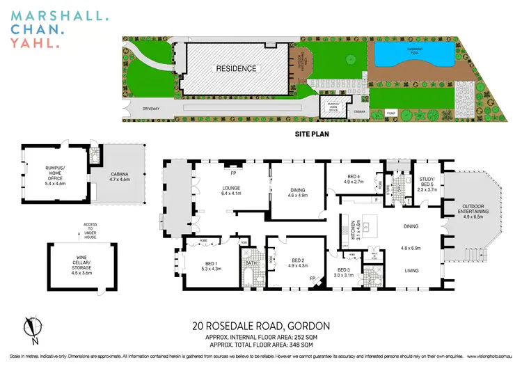 Floorplan of Homely house listing, 20 Rosedale Road, Gordon NSW 2072