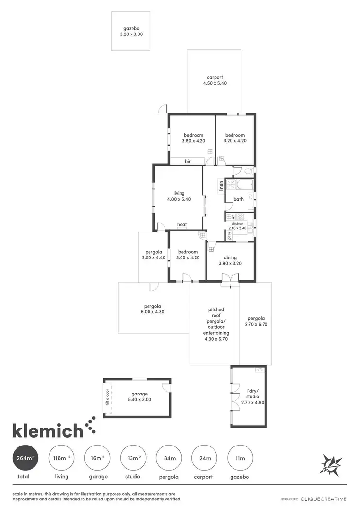 Floorplan of Homely house listing, 20 Forest Avenue, Rostrevor SA 5073
