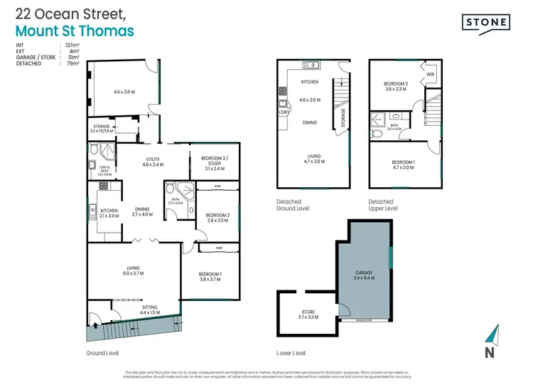 Floorplan of Homely house listing, 22 Ocean Street, Mount Saint Thomas NSW 2500