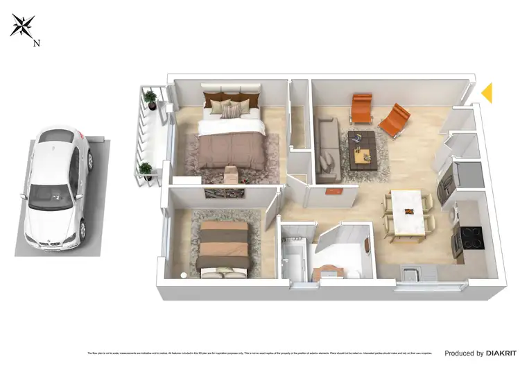 Floorplan of Homely unit listing, 5/28 Station Street, Mortdale NSW 2223