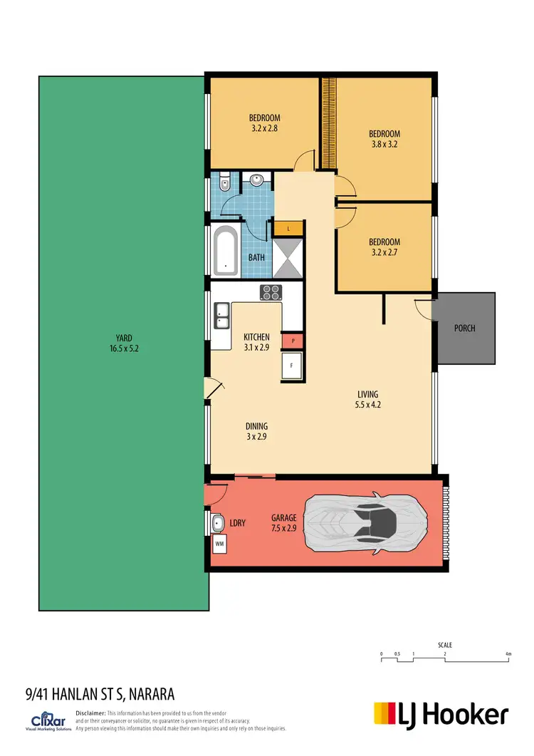 Floorplan of Homely villa listing, 9/41a Hanlan Street, Narara NSW 2250