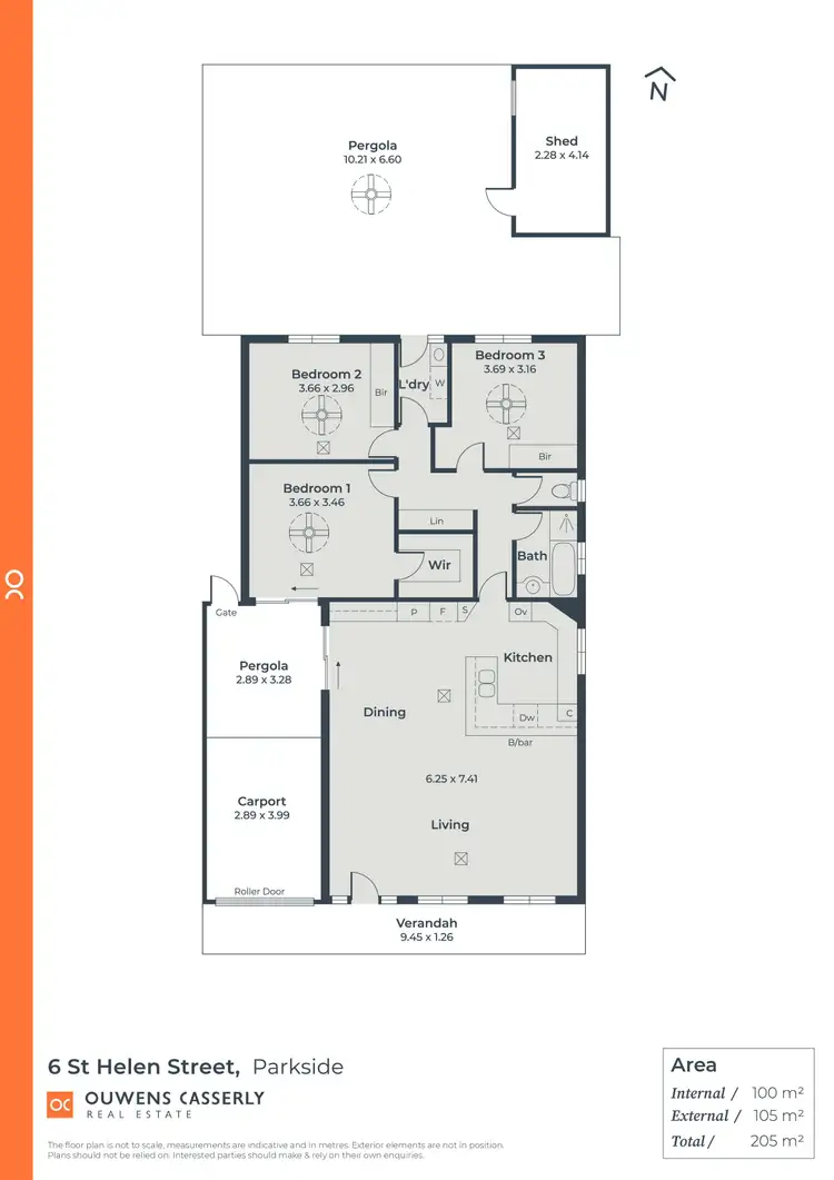 Floorplan of Homely house listing, 6 St Helen Street, Parkside SA 5063