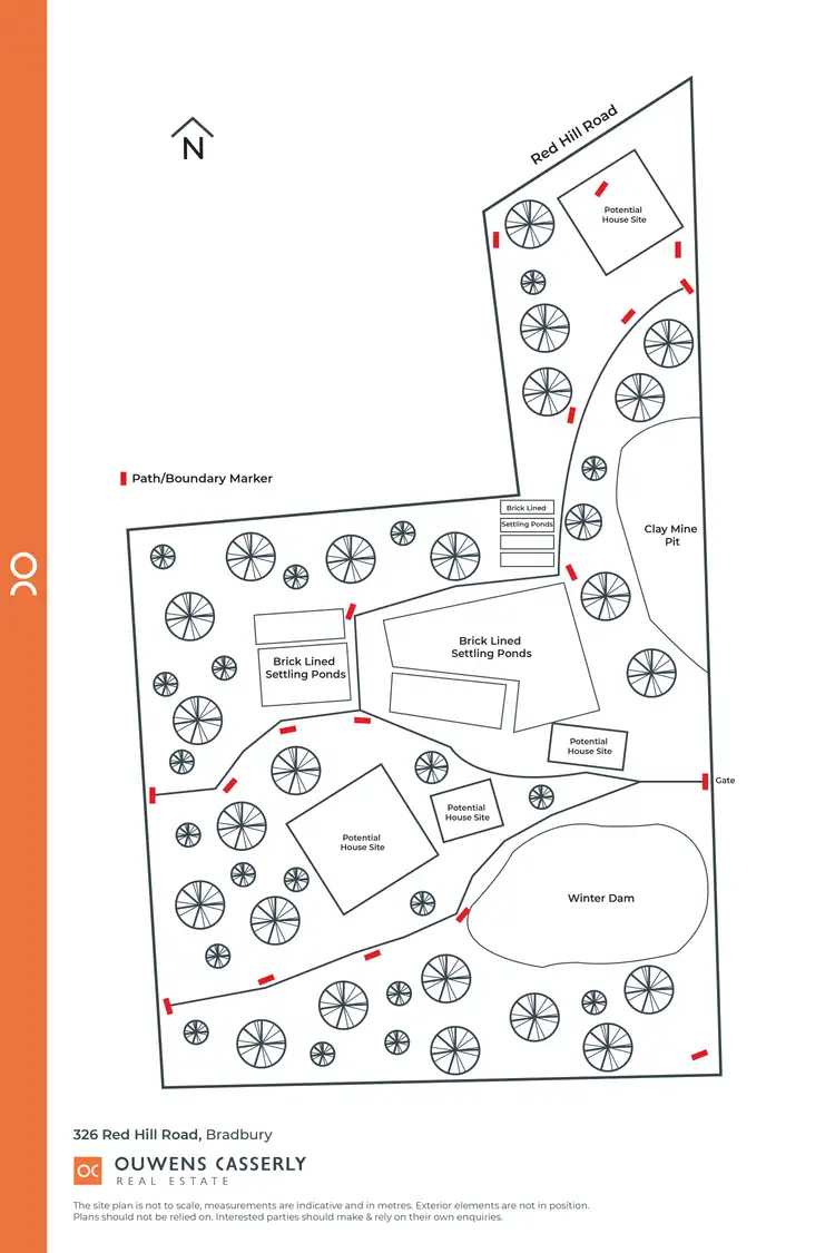 Floorplan of Homely land listing, LOT 326 Red Hill Road, Bradbury SA 5153