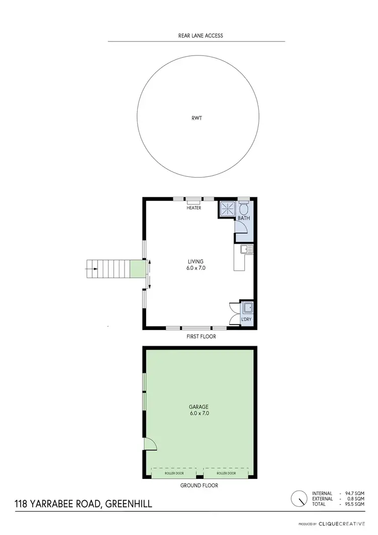 Floorplan of Homely house listing, 118 Yarrabee Road, Greenhill SA 5140