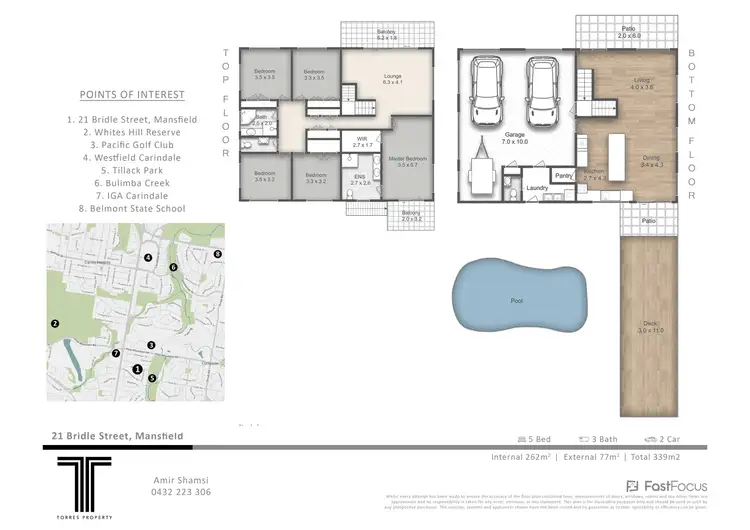 Floorplan of Homely house listing, 21 Bridle Street, Mansfield QLD 4122
