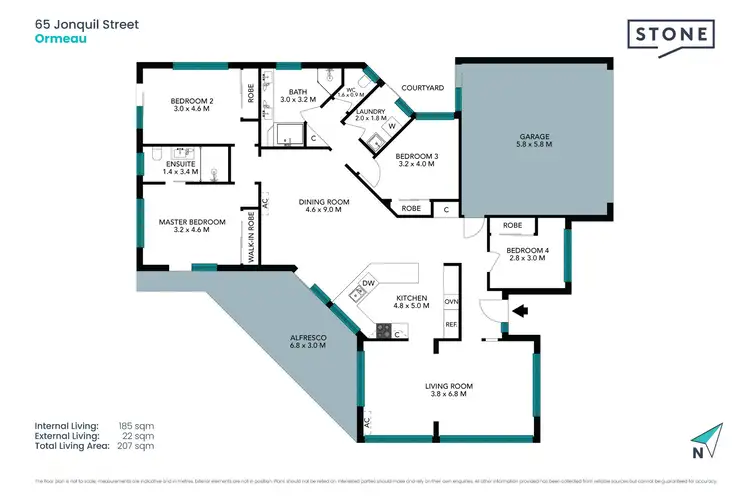 Floorplan of Homely house listing, 65 Jonquil Street, Ormeau QLD 4208