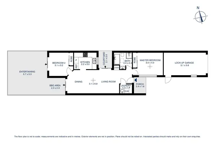 Floorplan of Homely villa listing, 44A/177A Reservoir Road, Blacktown NSW 2148