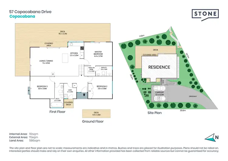 Floorplan of Homely house listing, 57 Copacabana Drive, Copacabana NSW 2251