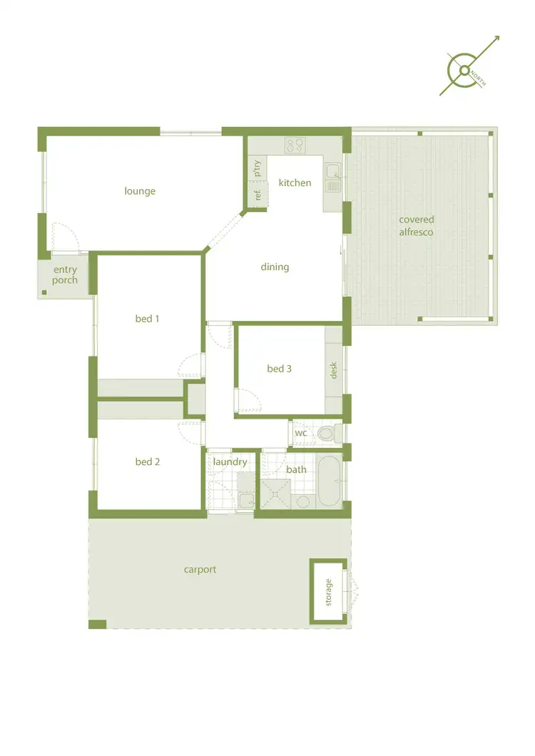 Floorplan of Homely townhouse listing, 3/27 Cromwell Circuit, Isabella Plains ACT 2905