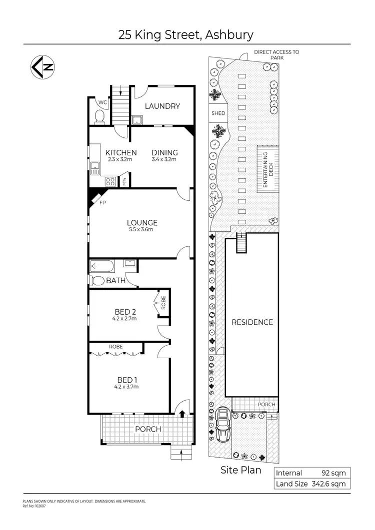 Floorplan of Homely house listing, 25 King Street, Ashbury NSW 2193
