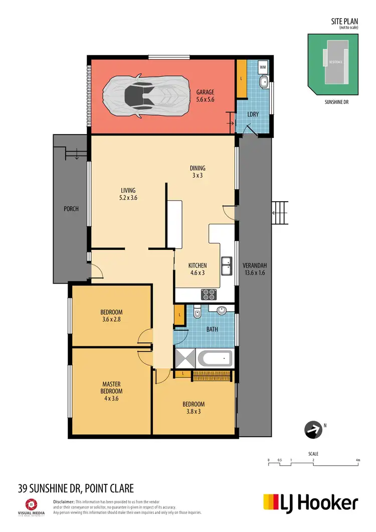 Floorplan of Homely house listing, 39 Sunshine Drive, Point Clare NSW 2250