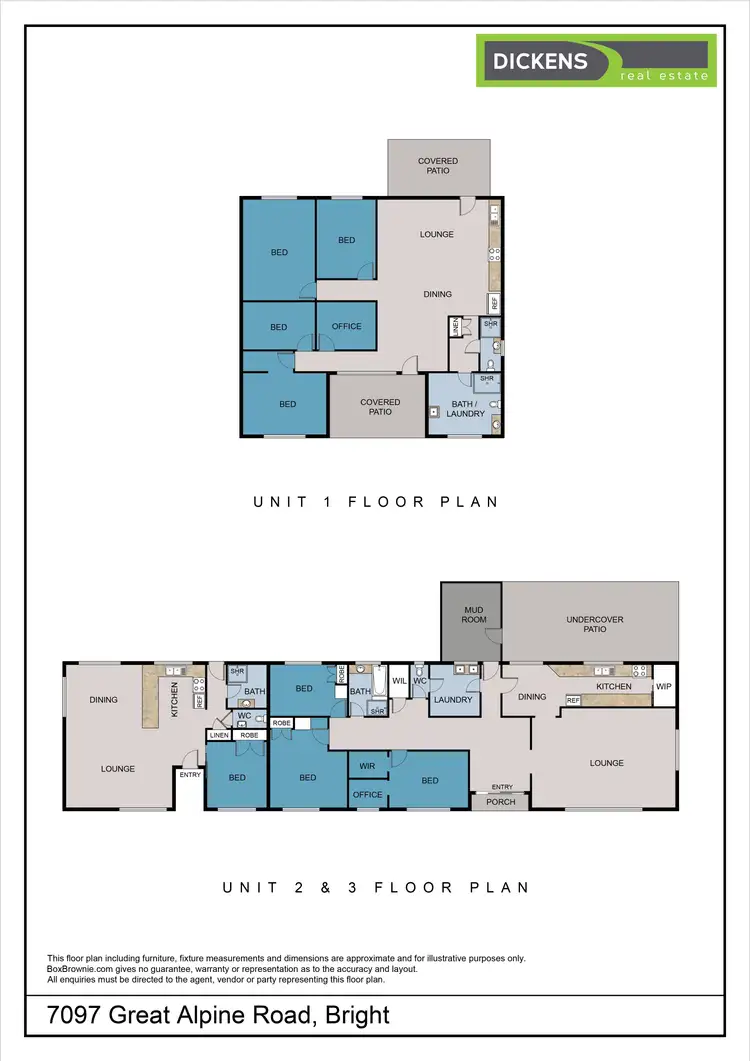 Floorplan of Homely house listing, 7097 Great Alpine Road, Porepunkah VIC 3740