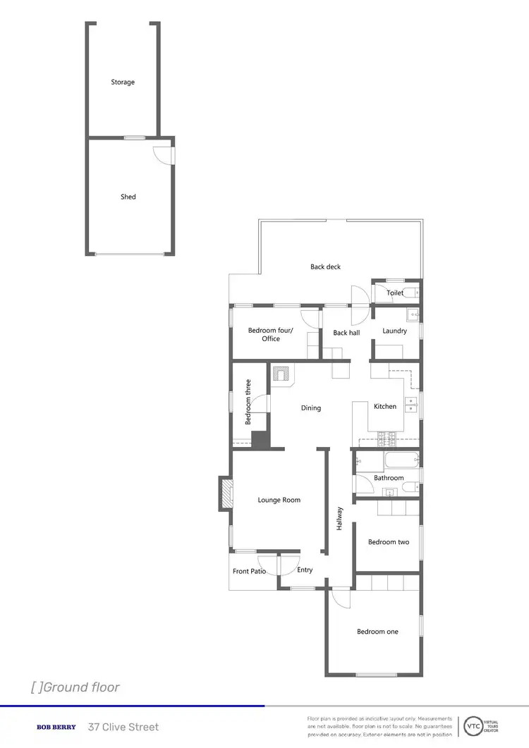 Floorplan of Homely house listing, 37 Clive Street, Wellington NSW 2820