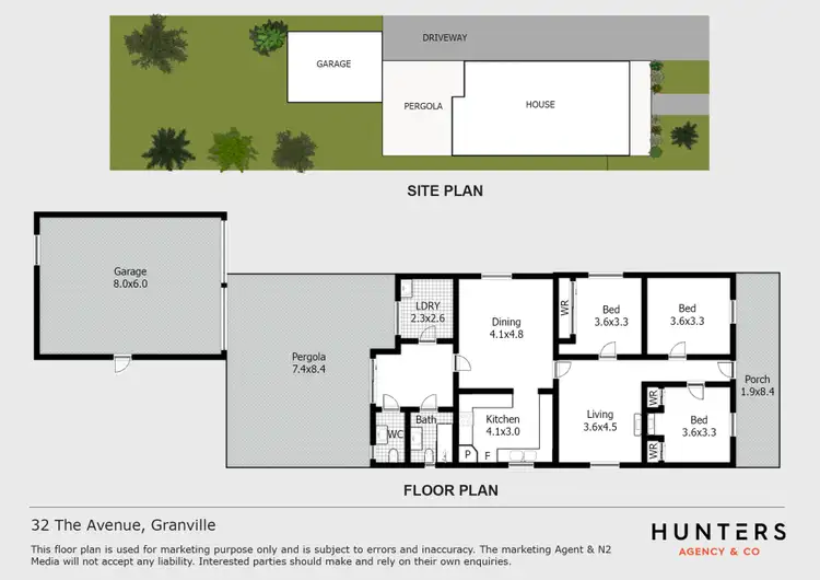 Floorplan of Homely house listing, 32 The Avenue, Granville NSW 2142