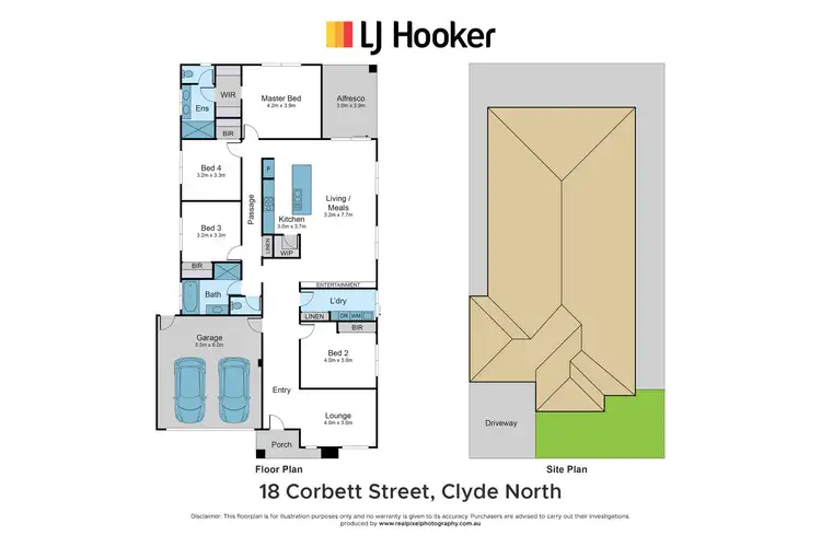 Floorplan of Homely house listing, 18 Corbett Street, Clyde North VIC 3978