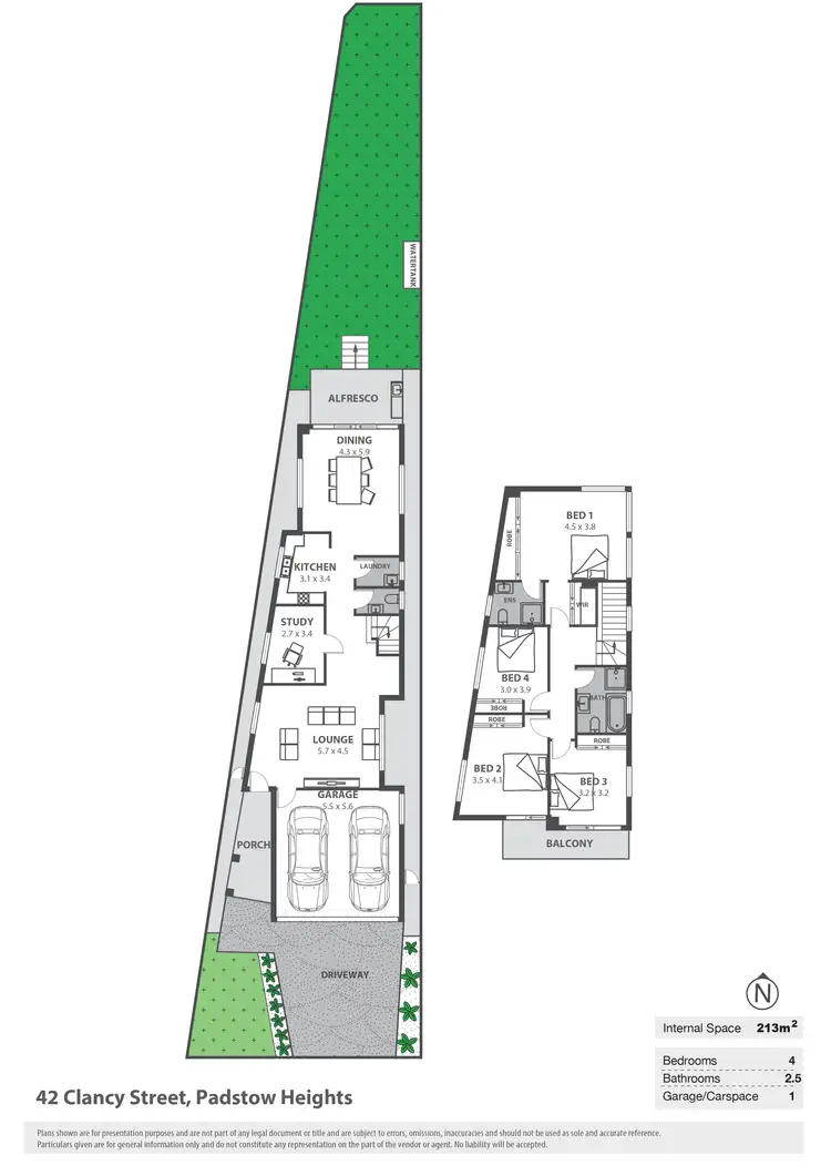 Floorplan of Homely house listing, 42 Clancy Street, Padstow Heights NSW 2211