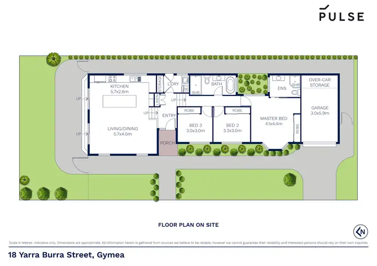 Floorplan of Homely house listing, 18 Yarra Burra Street, Gymea Bay NSW 2227