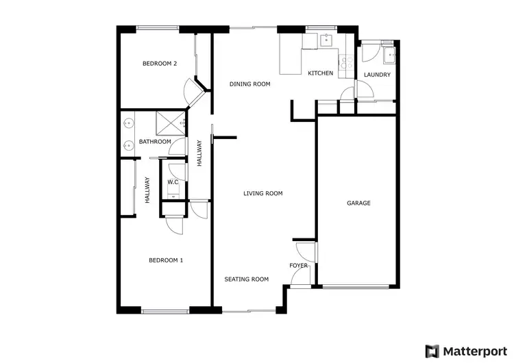 Floorplan of Homely townhouse listing, 4/12 Samuels Crescent, Ngunnawal ACT 2913