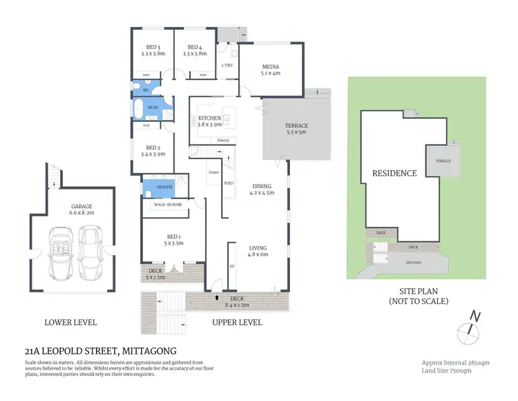Floorplan of Homely house listing, 21A Leopold Street, Mittagong NSW 2575