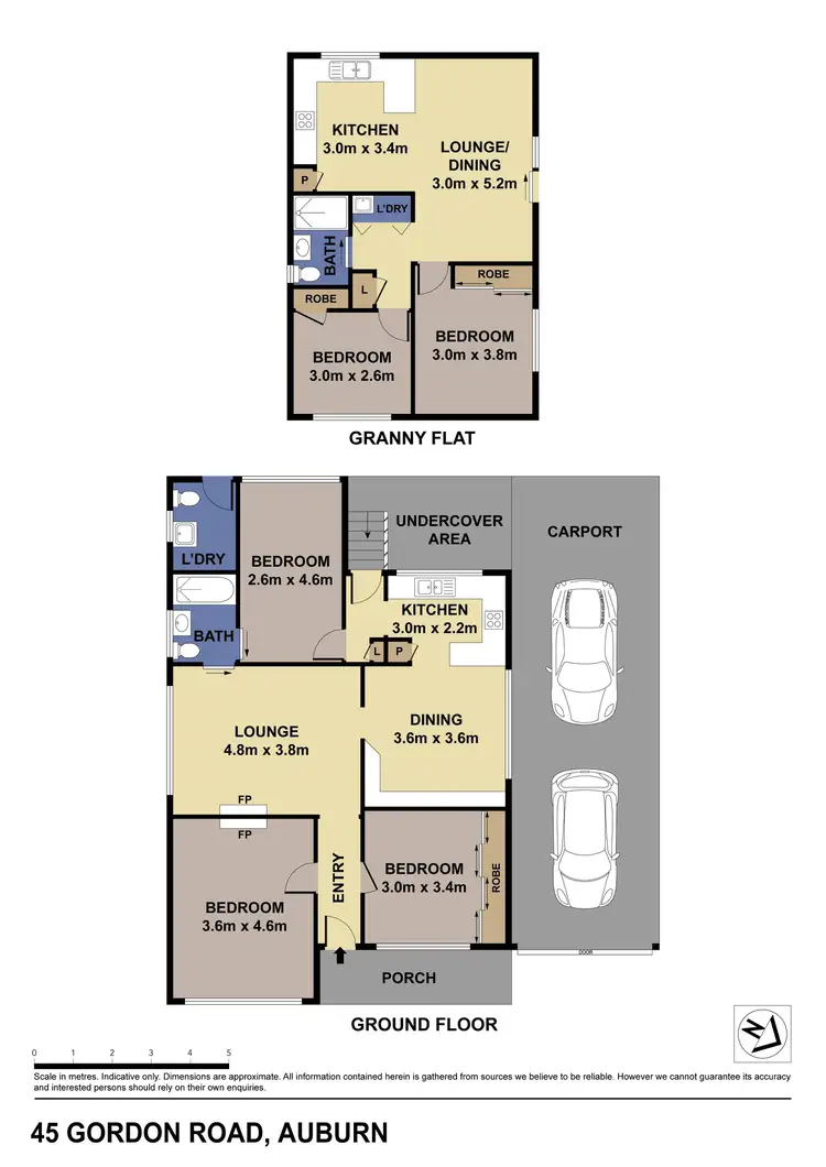 Floorplan of Homely house listing, 45 Gordon Road, Auburn NSW 2144