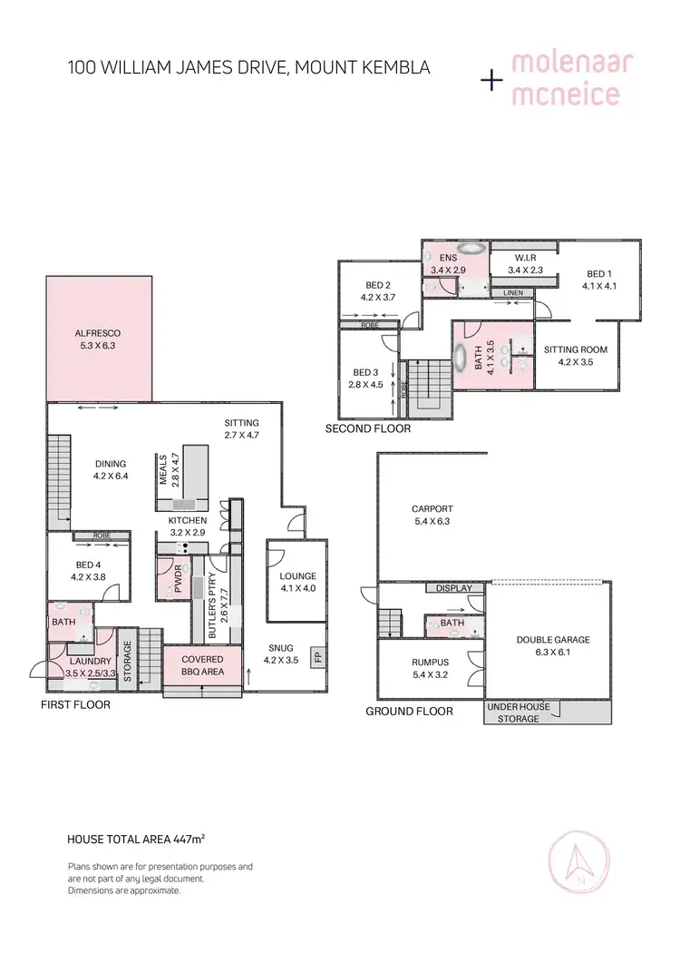 Floorplan of Homely house listing, 100 William James Drive, Mount Kembla NSW 2526