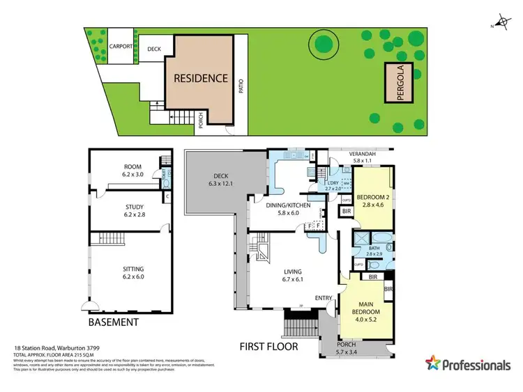 Floorplan of Homely house listing, 18 Station Road, Warburton VIC 3799