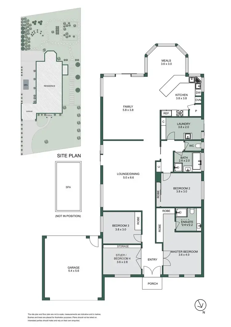 Floorplan of Homely house listing, 13 Fairway Drive, Safety Beach VIC 3936