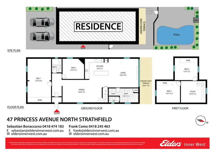 Floorplan of Homely house listing, 47 Princess Avenue, North Strathfield NSW 2137