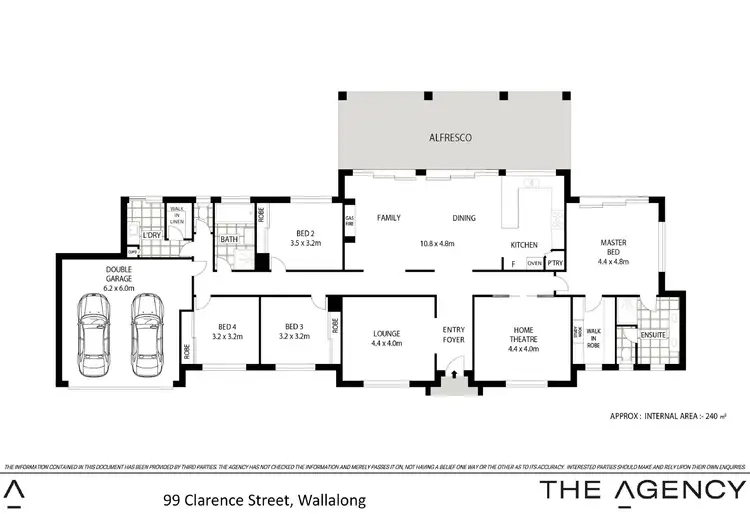 Floorplan of Homely house listing, 99 Clarence Street, Wallalong NSW 2320