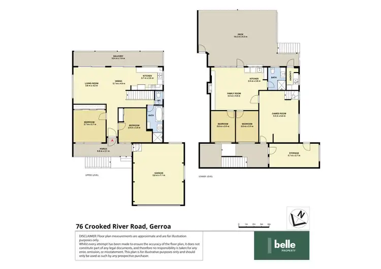 Floorplan of Homely house listing, 76 Crooked River Road, Gerroa NSW 2534