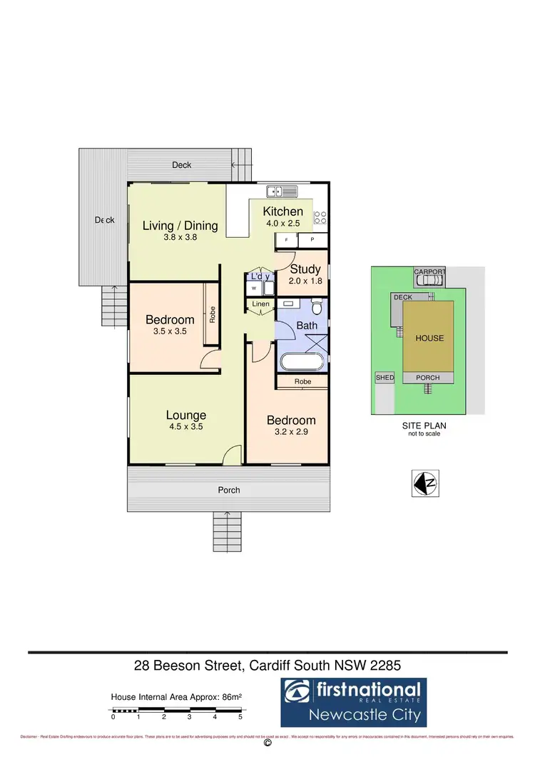 Floorplan of Homely house listing, 28 Beeson Street, Cardiff South NSW 2285