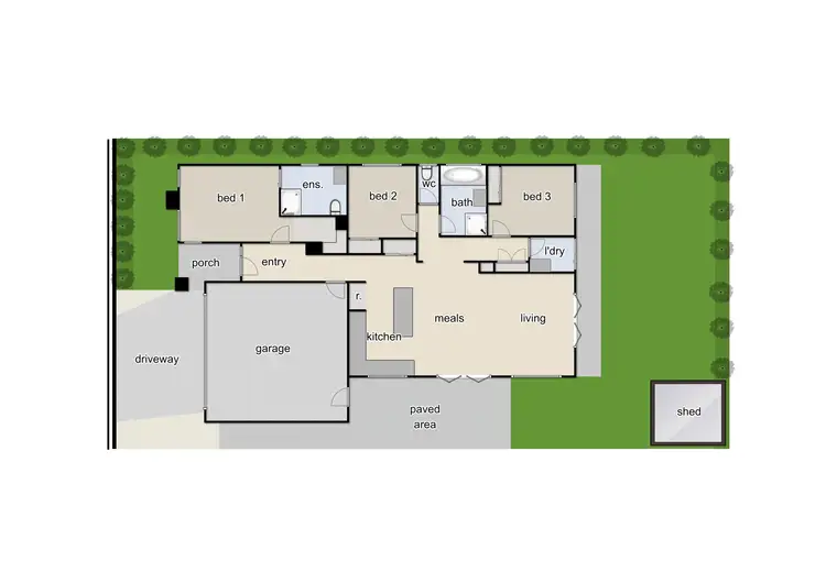 Floorplan of Homely house listing, 30 Stanford Street, Cranbourne West VIC 3977