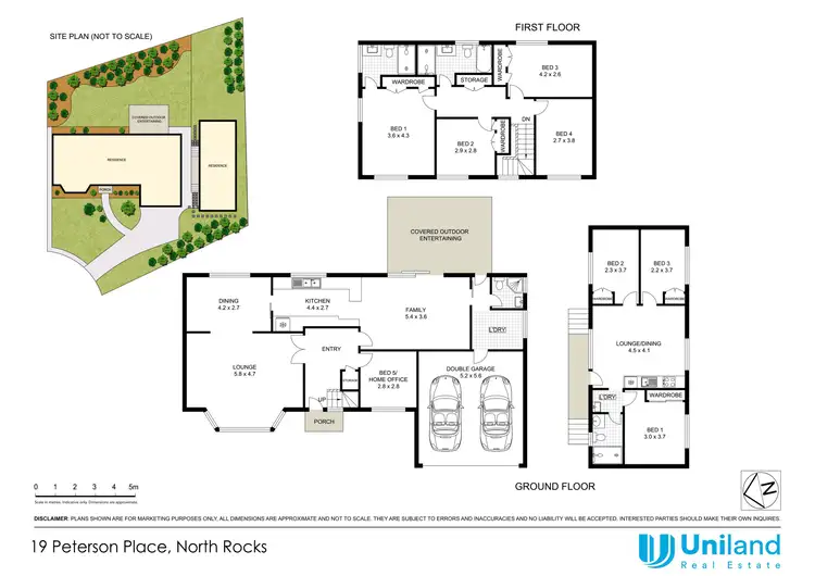 Floorplan of Homely house listing, 19 Peterson Place, North Rocks NSW 2151