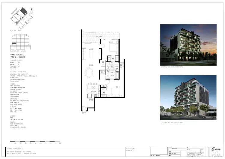 Floorplan of Homely apartment listing, 601/53 Wyandra Street, Teneriffe QLD 4005