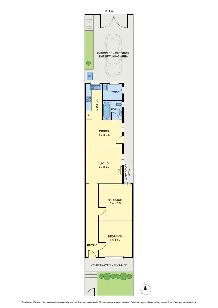 Floorplan of Homely house listing, 67 Mitchell Street, Brunswick VIC 3056