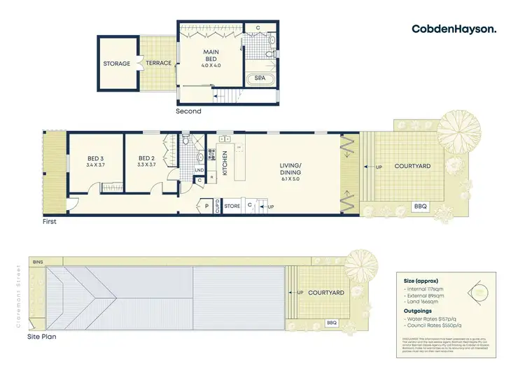 Floorplan of Homely house listing, 6 Claremont Street, Balmain NSW 2041