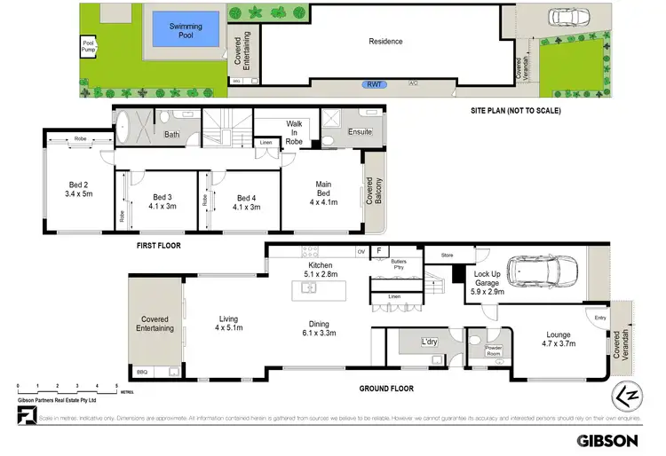 Floorplan of Homely semi-detached listing, 15B Lynch Avenue, Caringbah South NSW 2229