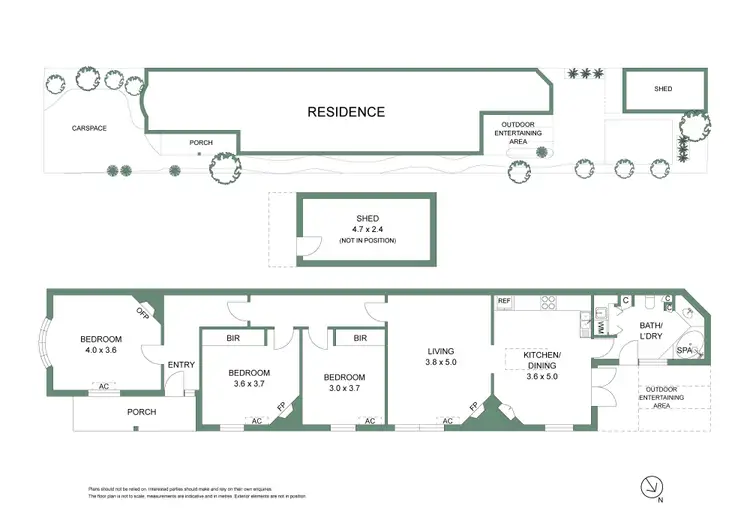Floorplan of Homely house listing, 160 Ormond Road, Elwood VIC 3184